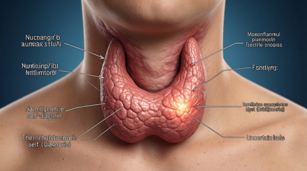 Щитовидная железа: симптомы нарушений и почему самодиагностика часто ошибочна - иллюстрация