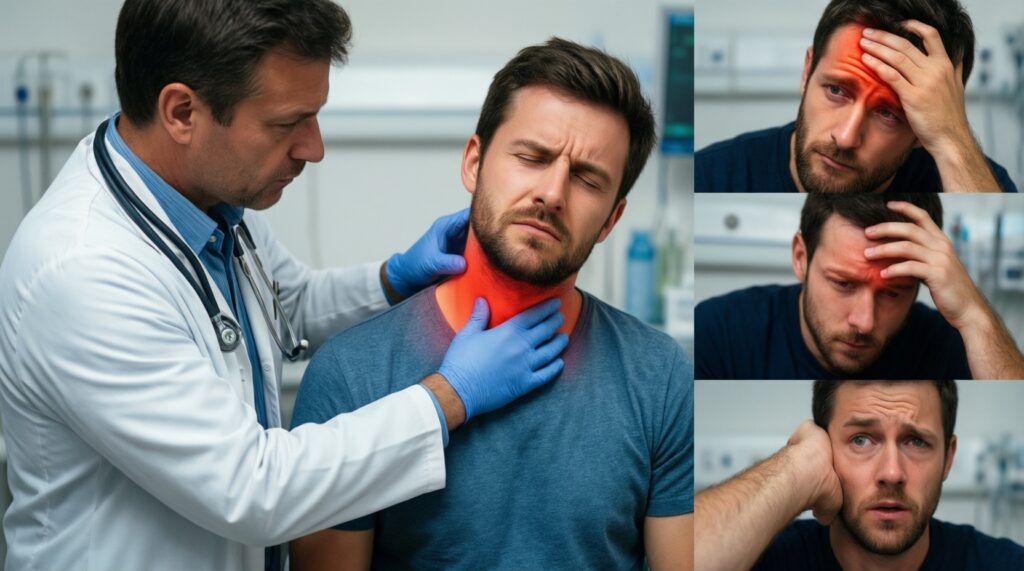 Боль в спине и шее: красные флаги и безопасные шаги самопомощи - иллюстрация