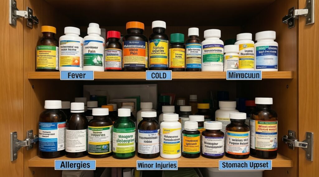 Детская аптечка: что должно быть дома и что лучше не покупать - иллюстрация
