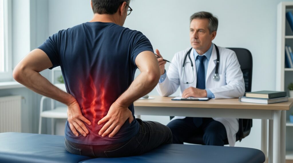 Боль в спине: когда это 