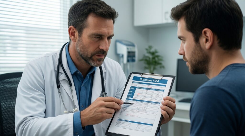 Мужское здоровье: гормоны, простата и профилактические обследования - иллюстрация