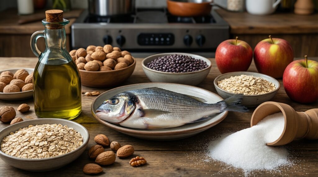 Питание при повышенном холестерине: что менять в рационе, а что не имеет смысла - иллюстрация