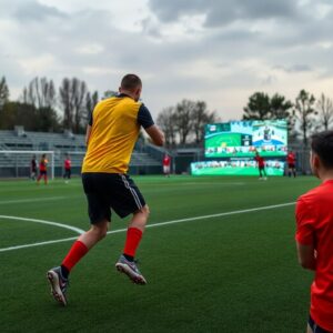 Спортивные экраны улучшают тренировочный процесс команд