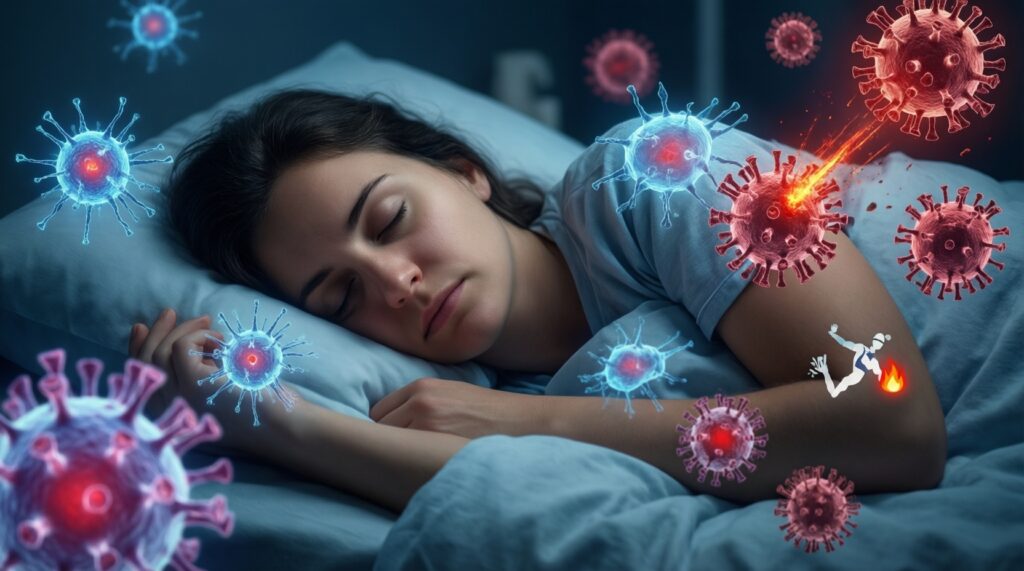 Сон как лекарство: как недосып влияет на иммунитет, сердце и мозг - иллюстрация