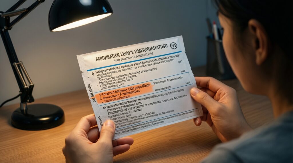 Побочные эффекты лекарств: как читать инструкцию и снижать риски - иллюстрация