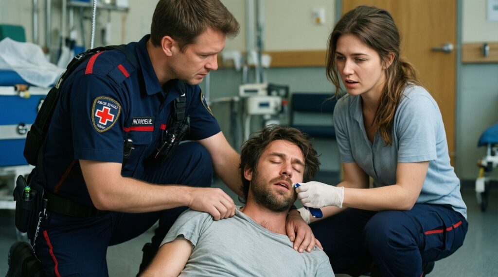 Первая помощь при инсульте и инфаркте: как распознать и что делать до приезда скорой - иллюстрация