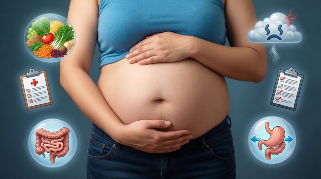 Здоровье кишечника и микробиом: влияние на иммунитет, настроение и вес - иллюстрация