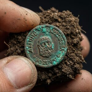 Найденная в земле монета: как сохранить патину и не испортить при чистке