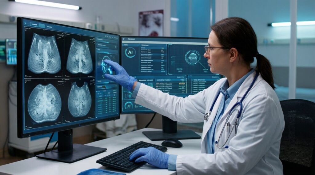 Инновации в диагностике: как ИИ помогает врачам выявлять болезни на ранних стадиях - иллюстрация